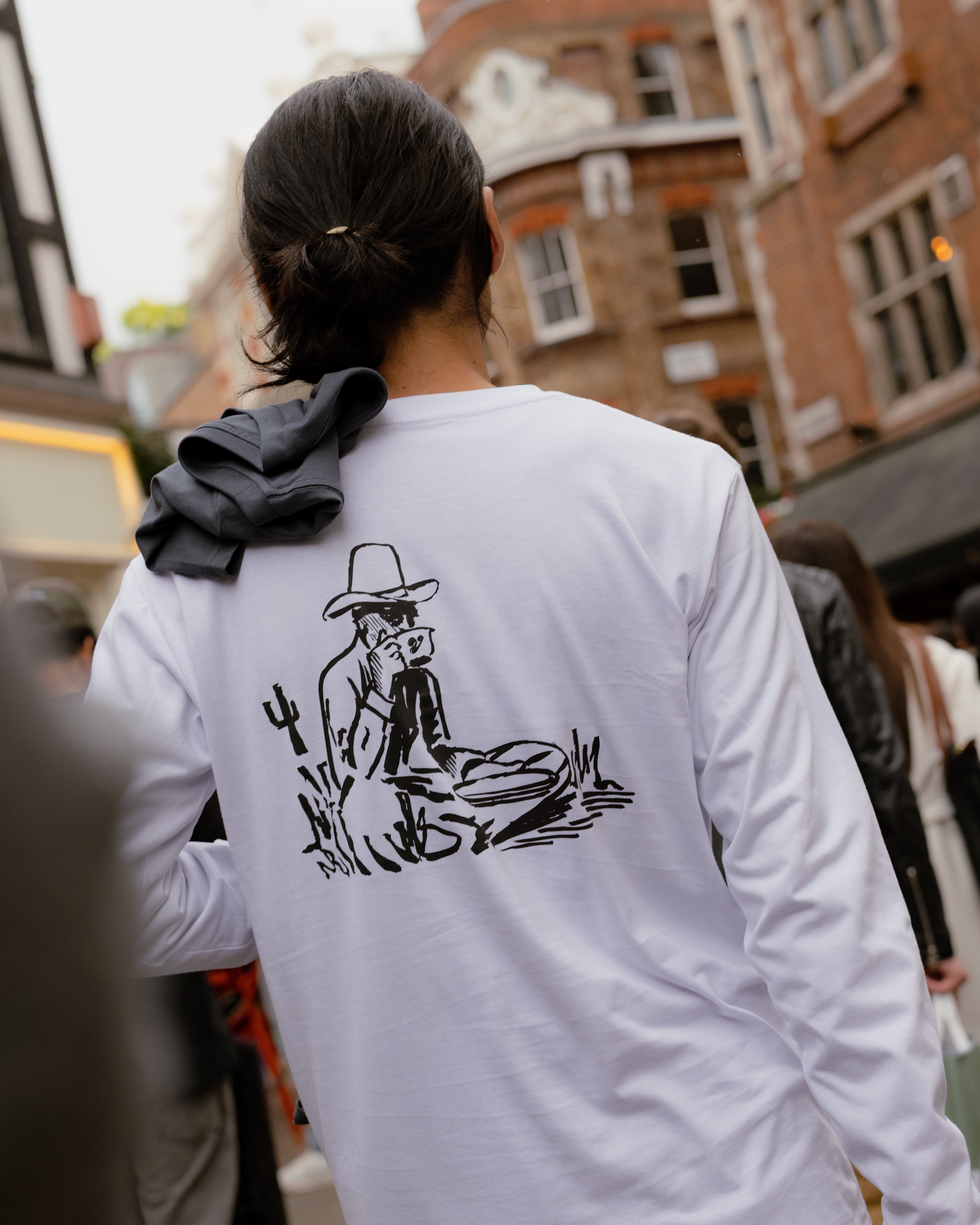 Western Vinny Long Sleeve Tee